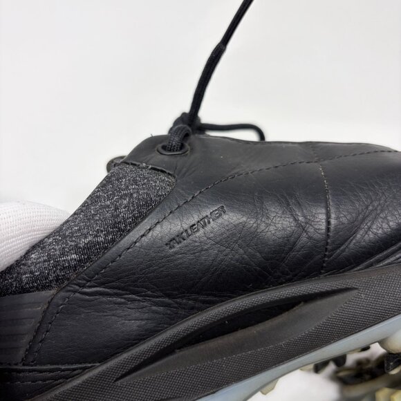 ECCO Golf Shoes Womens 37 Snoopy Prints Black YAK Leather - Picture 10 of 12